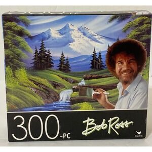 Mountain Hide-Away By Bob Ross 14x11 in 300 pc Puzzle NEW A37